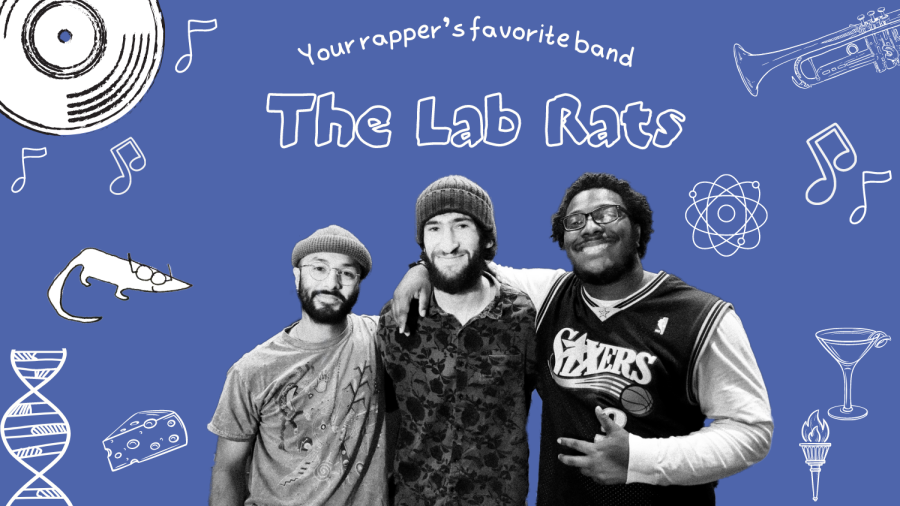 The Lab Rats are a local jazz band in Sacramento that formed a year ago. These born and raised Sacramento musicians are changing the music scene with their approach to modern American jazz. 
(Photos and graphic by Madelaine Church made in Canva. Mouse drawing by Miguel Recenedez. )
