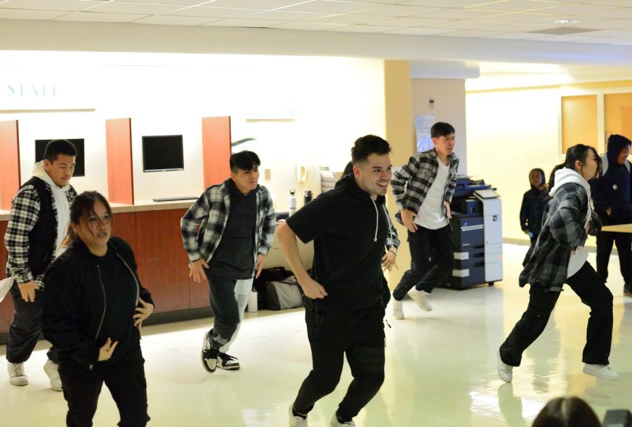 Dance crew Sac Modern got roaring applause after performing in Lassen Hall for  the MLK and APIDA Center grand opening Tuesday, Feb. 28, 2023. Sac Modern is a Sacramento State dance organization who showed their support for the MLK Center with their live performance.
