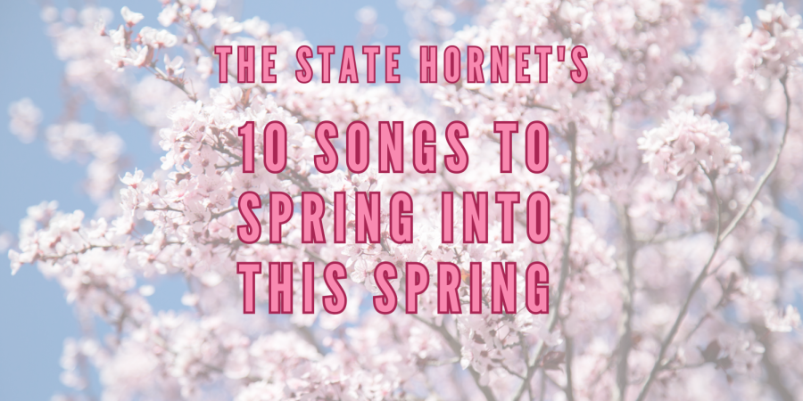 Here are 10 songs you need to listen to this spring. From timeless classics from “Here Comes The Sun” to modern hits such as “The Spins” by Mac Miller. This is a playlist everyone can enjoy! (Graphic and photo: Madelaine Church)
