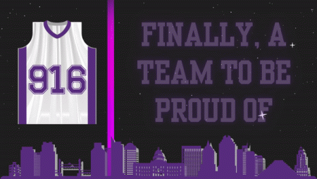 The Sacramento Kings ended a 17-year-long playoff drought this season. While they still haven’t reached the peaks of their past, the team has finally become something Sacramento can be proud of again. (Graphic created in Canva by Jack Freeman)