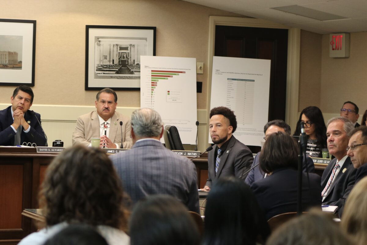 The Assembly Select Committee on Native American Affairs held a hearing in the State Capitol building regarding the repatriation of indigenous remains cited in the state audit Tuesday, Aug. 29, 2023. The hearing included a statement from Sacramento State President Luke Wood. Wood was appointed president of Sac State this summer.