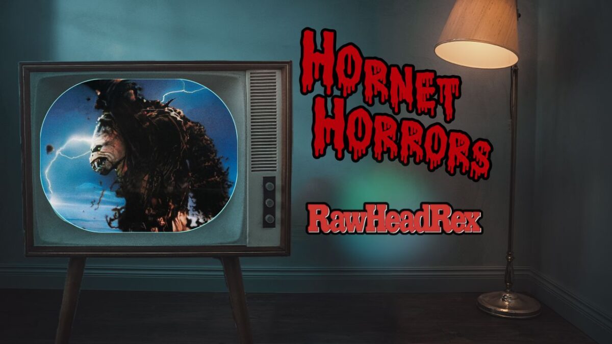Filmed on location in Ireland in the 1980s, Rawhead Rex is a rare divergence from the slasher flicks domination the box office at the time. Unfortunately that novelty doesnt do nearly enough to carry whats ultimately a pretty middling film. (Graphic created in Canva by Ariel Caspar, Image Courtesy of Empire Pictures)