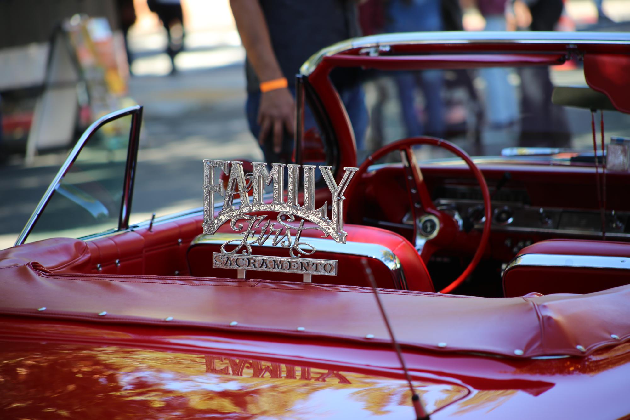A Low Rider Block Party hosted by the California Museum lined all of 11th Street in downtown Sacramento with lowriders from local car clubs Sunday Oct. 29, 2023. The party was hosted in celebration of the new Boulevard Dreams California exhibit and featured cars from clubs across California such as the one from “Family First Car & Bike Club” located in Sacramento.
