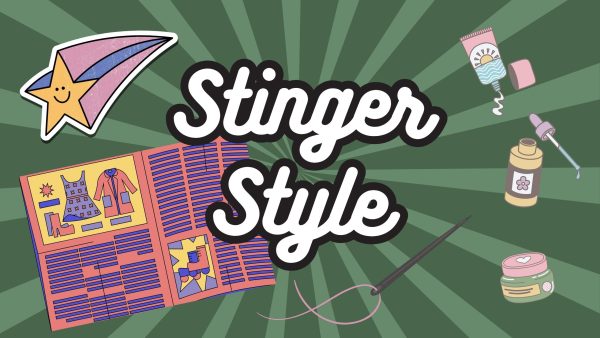 In this edition of Stinger Style, staffer Maddie Thielke shares some skincare products that she recommends you add to your fall and winter rotation. 
(graphic created in Canva by Maddie Thielke)