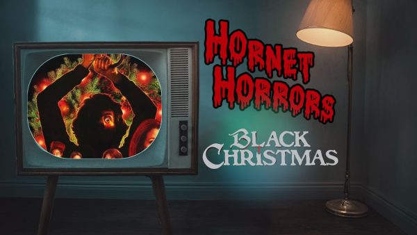 Released in 1974, “Black Christmas” features a cast of sorority sisters being picked off by a mysterious killer. Decades later this film’s become both a cult classic and an inspiration for dozens of future slashers. (Graphic created in Canva by Ariel Caspar, Image courtesy of Warner Bros. Pictures)
