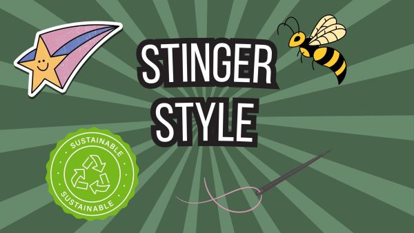 In this Stinger Style, staffer Maddie Thielke explores five sustainable businesses and their way to shop local, smart and for quality over quantity. (Graphic created in Canva by Maddie Thielke) 