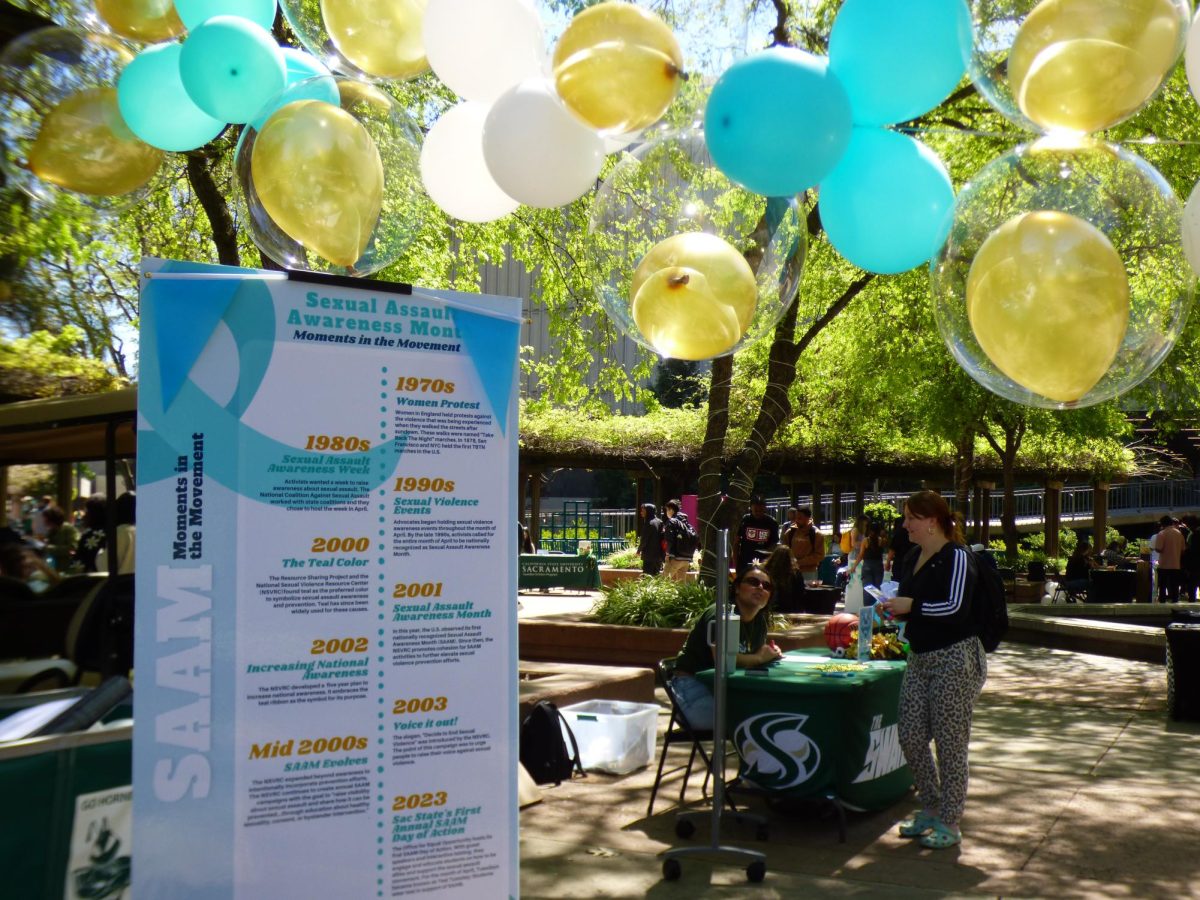 The Office of Equal Opportunities hosts the second annual Sexual Assault Awareness Day of Action fair in the Library Quad Tuesday, April 2, 2024. The fair featured various booths educating students about Sexual Assault Awareness Month and of ways to prevent sexual assault. 