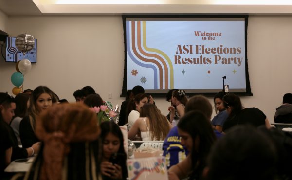 The Associated Students, Inc. holds a results party for the student government elections in the Terrace Suite of The WELL Thursday, April 11, 2024. Family and friends of the candidates were able to come out to the event and show support. 