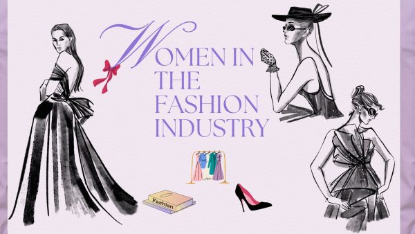 These are the five fashion designers who changed the industry and left their mark. Designers utilize their work in fashion to express different concepts and ideas in creative ways. (Graphic created in Canva by Karina Torres)