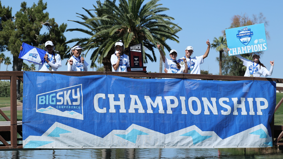 Women’s golf claims another Big Sky Conference Championship Wednesday, April 17, 2024 to add to its trophy case. With this win, they’ll travel to Washington to play in the NCAA Regionals.