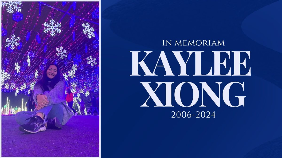 Sac State freshman Kaylee K. Xiong died Sept. 5, 2024 from a scooter accident. Kaylee was 18 and had recently graduated from Valley High School. (Photo courtesy of stepfather Johnny Vang’s Facebook page, Graphic created in Canva by Brionna Woody)