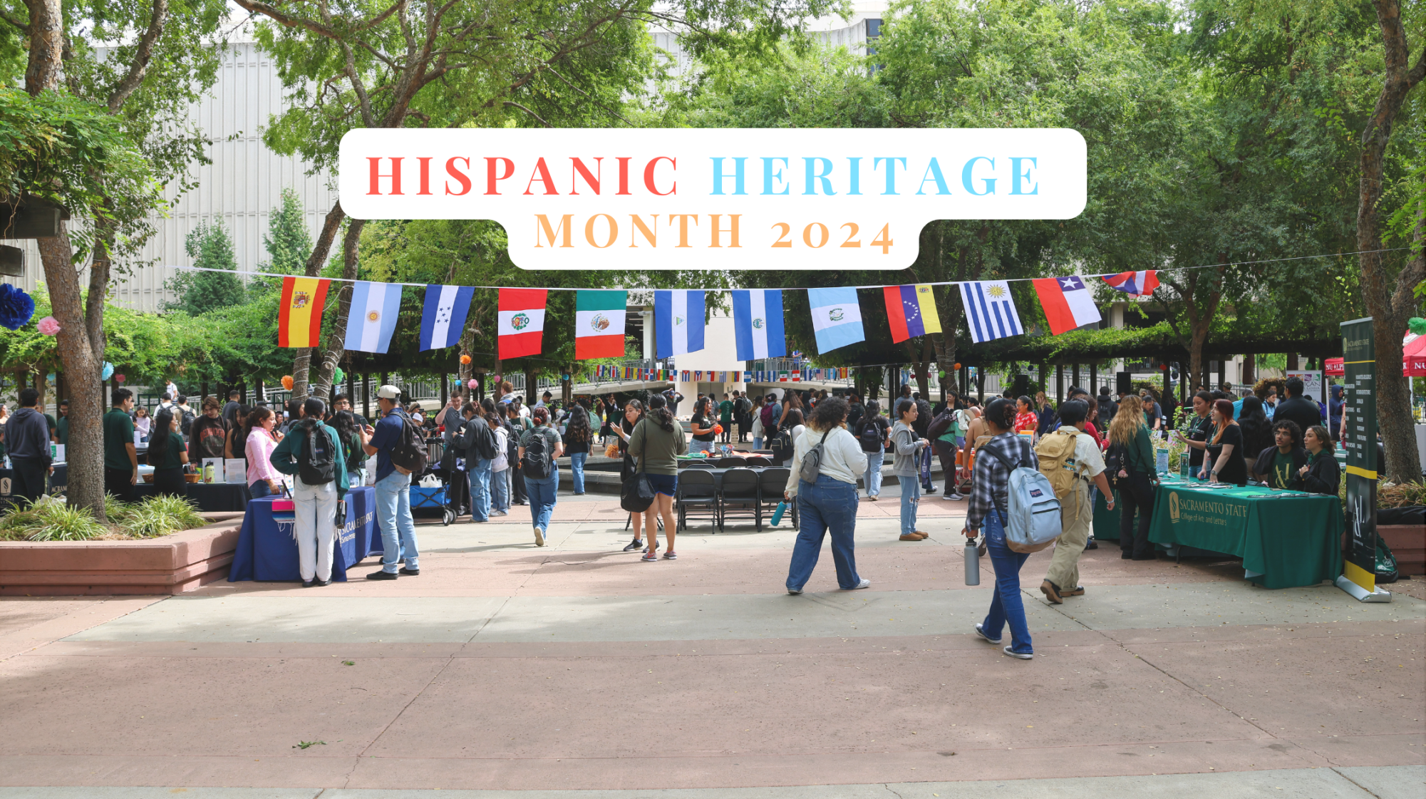 Hispanic Heritage Month is when we highlight and cover the Hispanic/Latin community. (Graphic created in Canva by Jada Portillo)