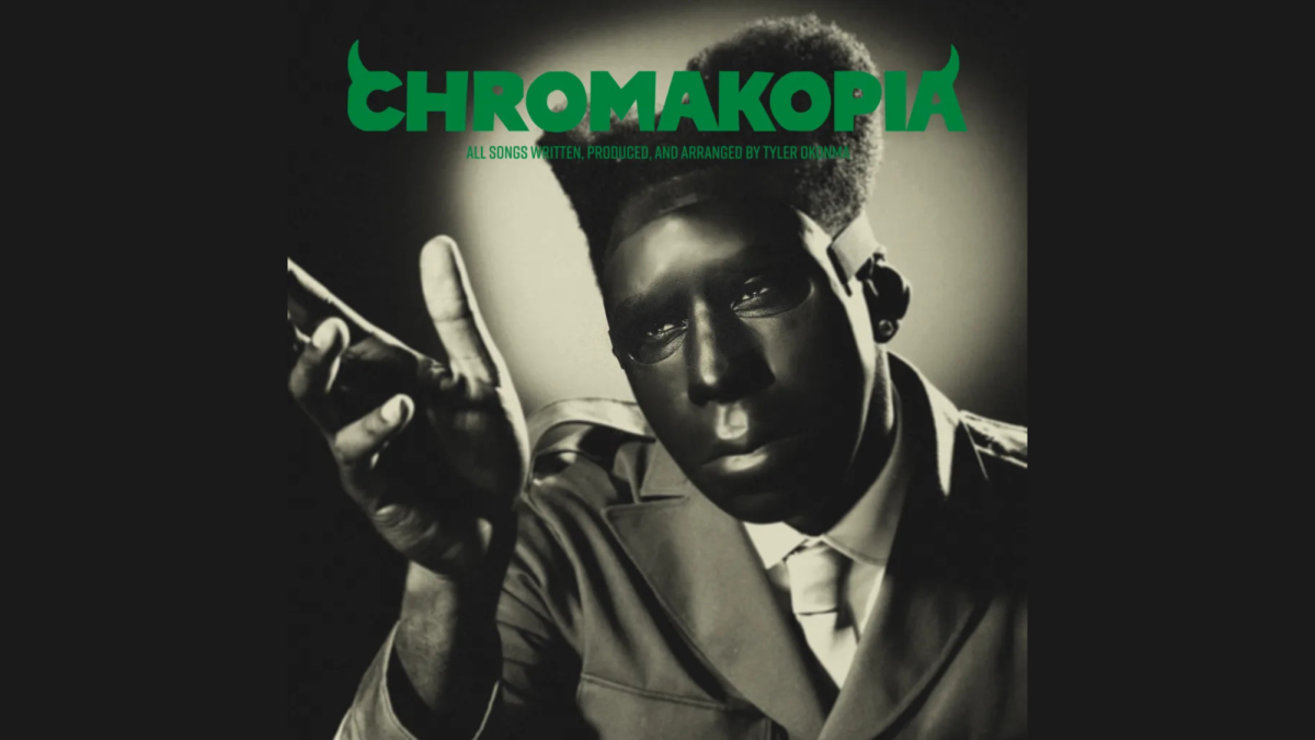 Tyler, the Creator’s seventh studio album “CHROMAKOPIA” was released Oct. 28. All songs were composed and produced completely by Tyler himself. (Photo Courtesy of Columbia Records)