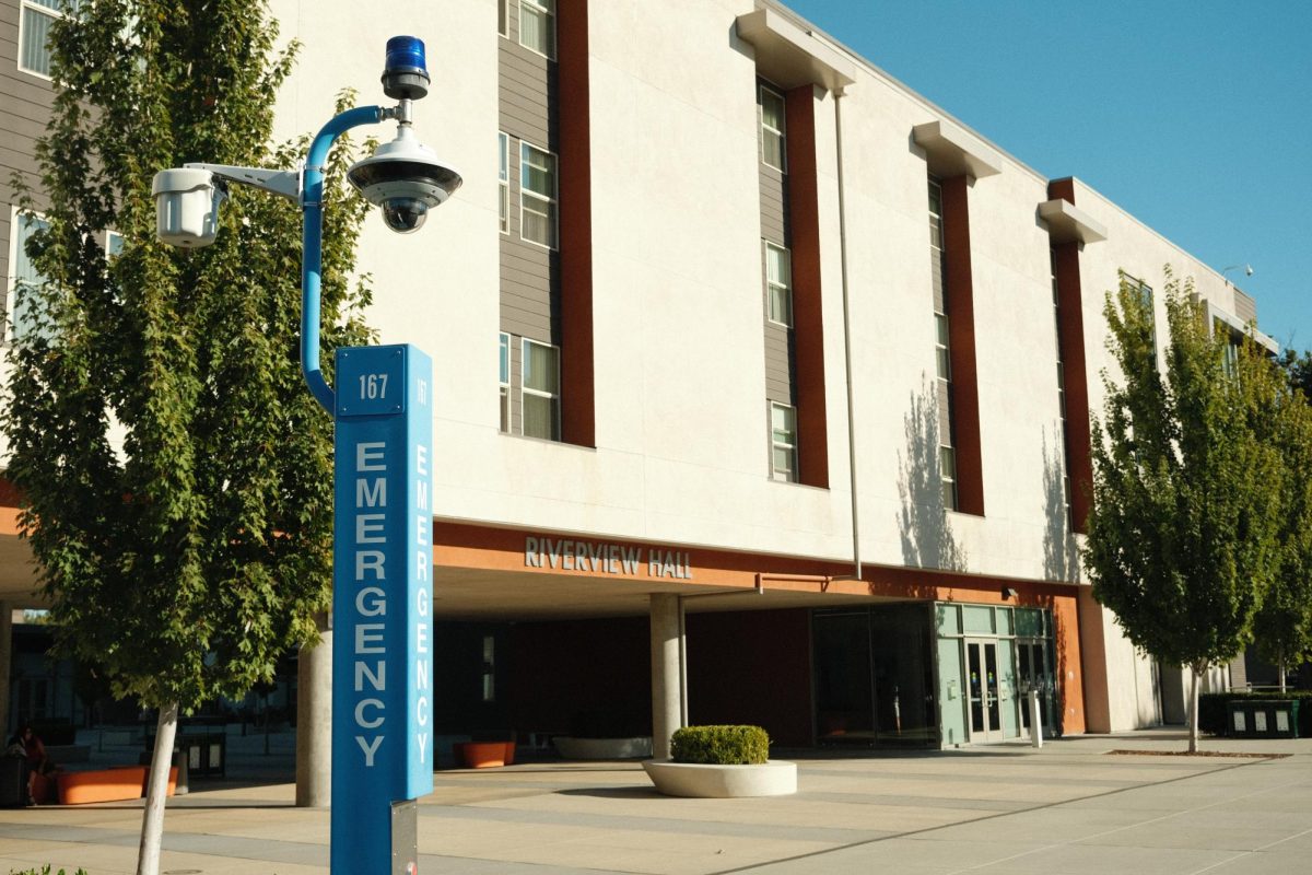 Riverview Hall houses resident advisors and first-year students adjusting to college life Oct. 5, 2023. This semester’s residents had reduced mental health support after the in-residence counselor position was left vacant.