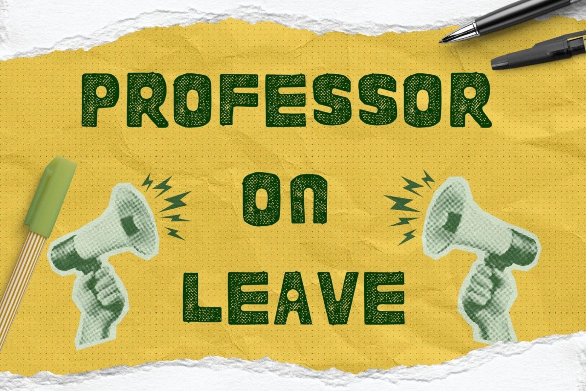 Sac State has placed professor Anne Luna on leave and is reviewing her case for potential university honor code violations from a social media post on Sept. 10, 2025.The sociology professor allegedly celebrated Charlie Kirk’s assassination via Instagram, sparking controversy. (Graphic created in Canva by Molly Mellon.)