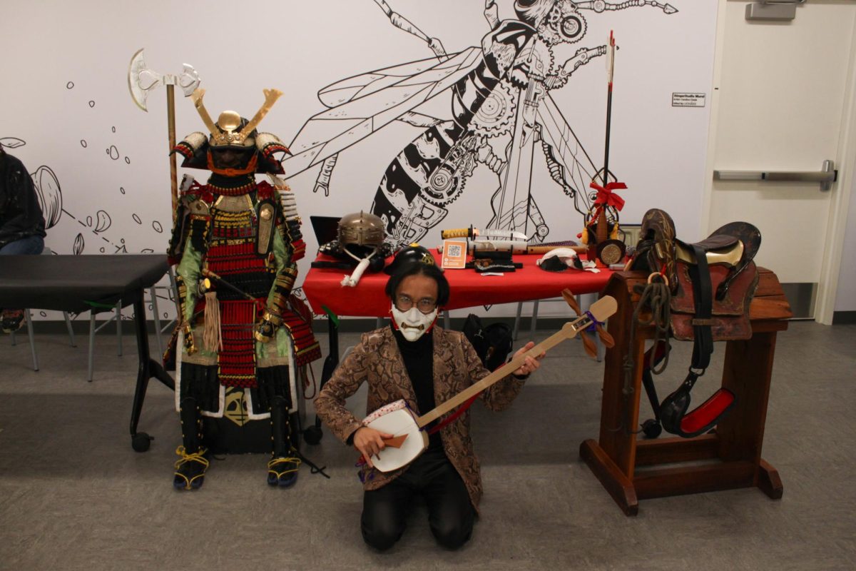 The StingerStudio Makerspace opened its doors to campus creatives for its fourth annual Create, Make and Share Faire Wednesday, Nov. 12, 2025. Participating students showcased their projects, from 3D printed trinkets and tools to paintings on canvases and paper prints. 
