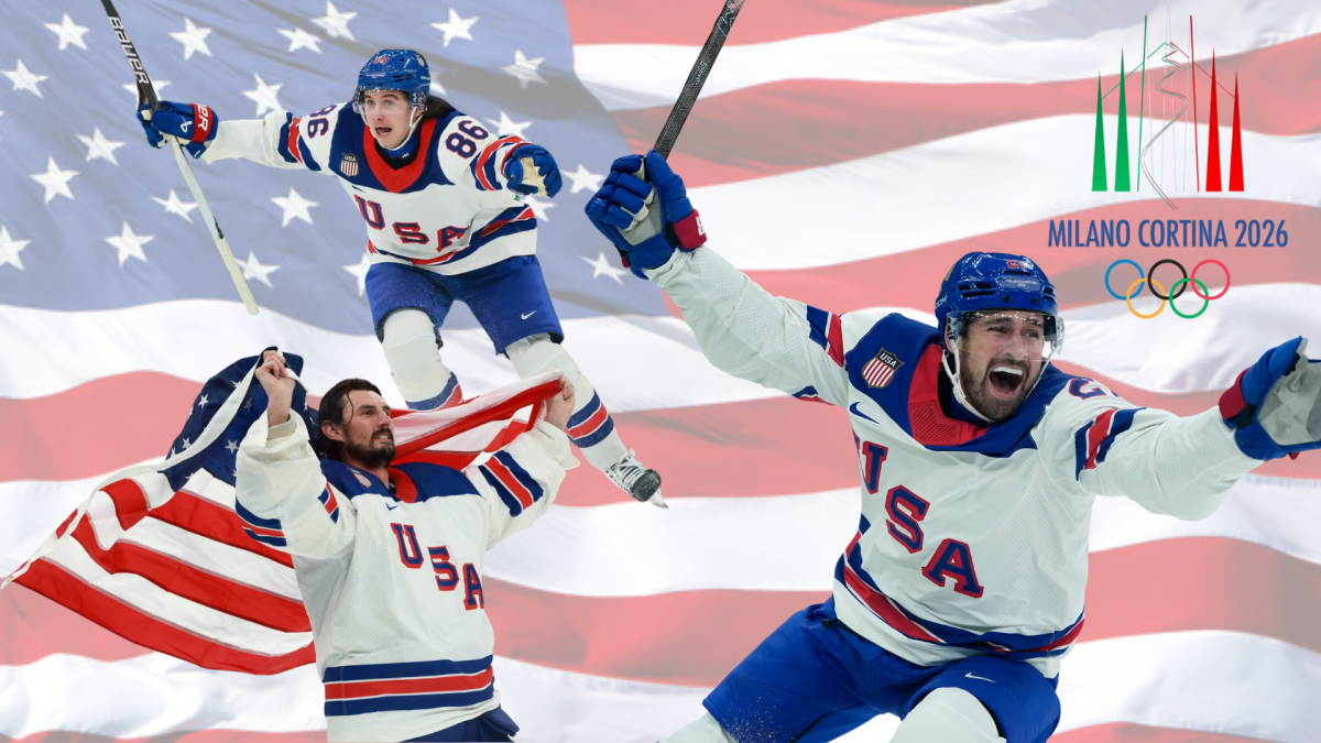 Even though goalie Connor Hellebuyck, center Jack Hughes and center Dylan Larkin led Team USA to Olympic gold for the first time since 1980, many hockey fans despise the new 3-on-3 format. Olympic hockey should have the same format as the Stanley Cup Playoffs. Created in Canva by: Tamer Bohatch, Photo Credit: Jamie Squire/Getty Images, Carolyn Kaster of the AP and Petr David Josek of the Associated Press