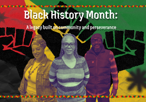 February is Black History Month and serves as more than just an observational month. It’s a month that explores both the tragic and triumphant history of Black Americans. (Graphic made in Canva by Giancarlo Diloy)