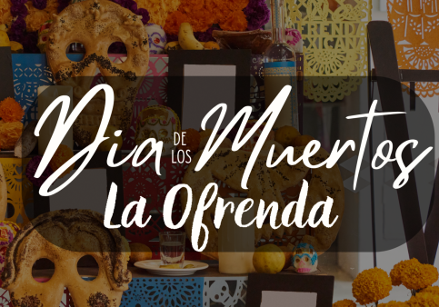 The ofrenda is a key part of Día de los Muertos. They are used to remember and honor those that have passed away and guide them back home to celebrate the holiday. (Graphic created in Canva by Jasmine Ascencio) 